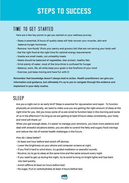 Team McLean Fitness Club Wellness Guide_Preview pages3
